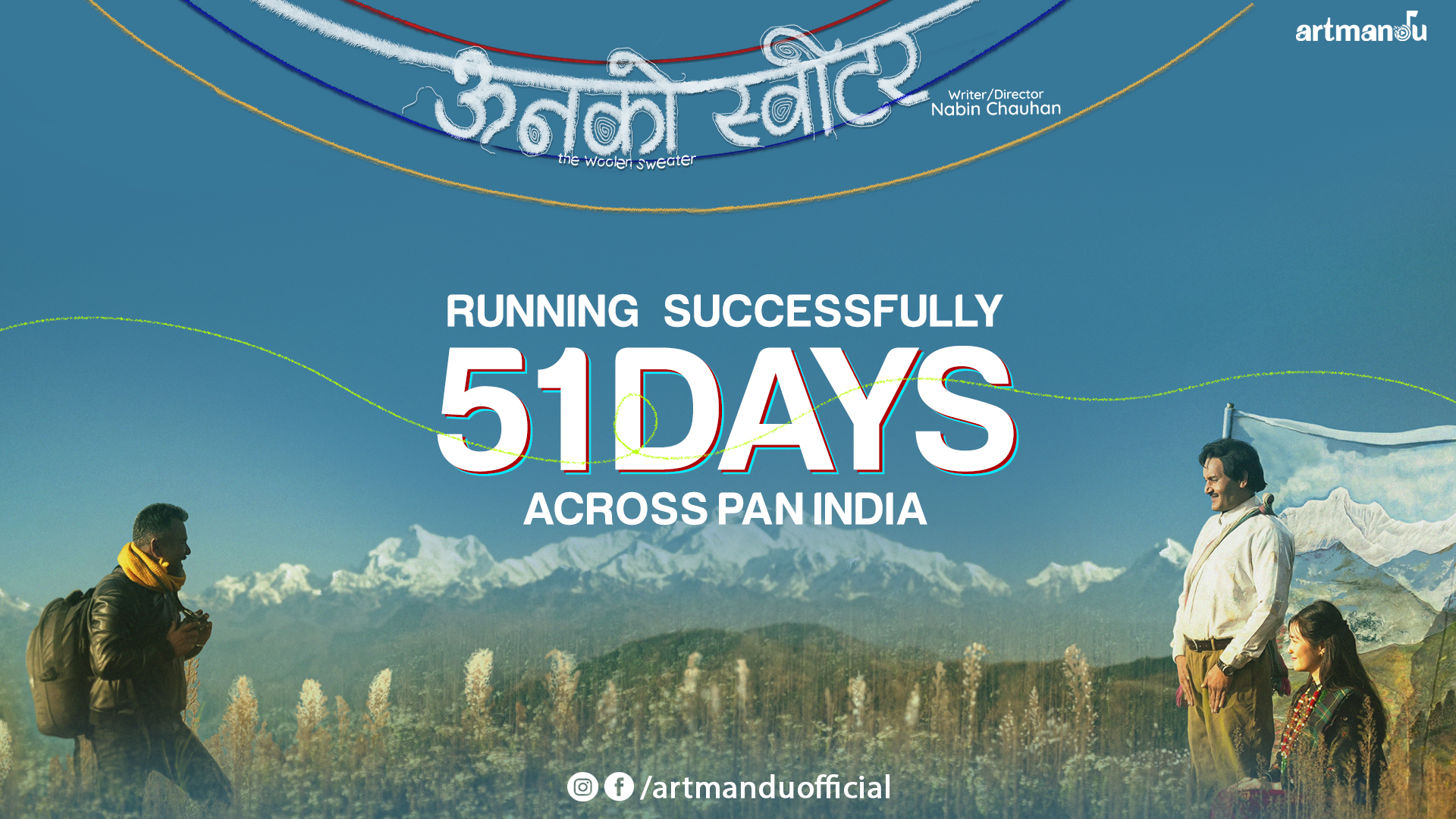 ‘ऊनको स्वीटर’ ले भारतका विभिन्न हलमा मनायो ५१ दिन