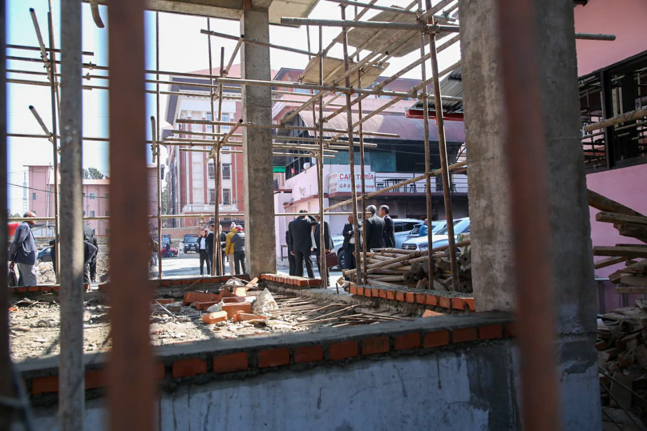 जेनजी आन्दोलनपछि नष्ट सर्वोच्च अदालतको भवन पुनर्निर्माण तीव्र