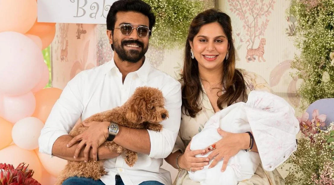 साउथ सुपरस्टार रामचरणलाई जुम्ल्याहा सन्तान साउथ सुपरस्टार रामचरणलाई जुम्ल्याहा सन्तान