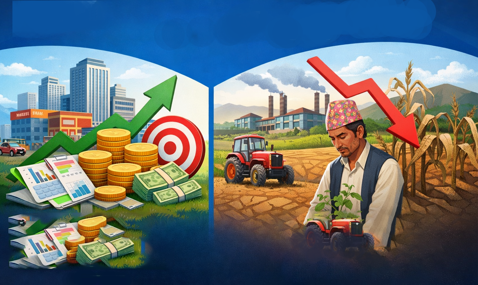 निजी क्षेत्रमा कर्जा प्रवाह ३.६ प्रतिशतले वृद्धि, कृषि कर्जामा संकुचन निजी क्षेत्रमा कर्जा प्रवाह ३.६ प्रतिशतले वृद्धि, कृषि कर्जामा संकुचन