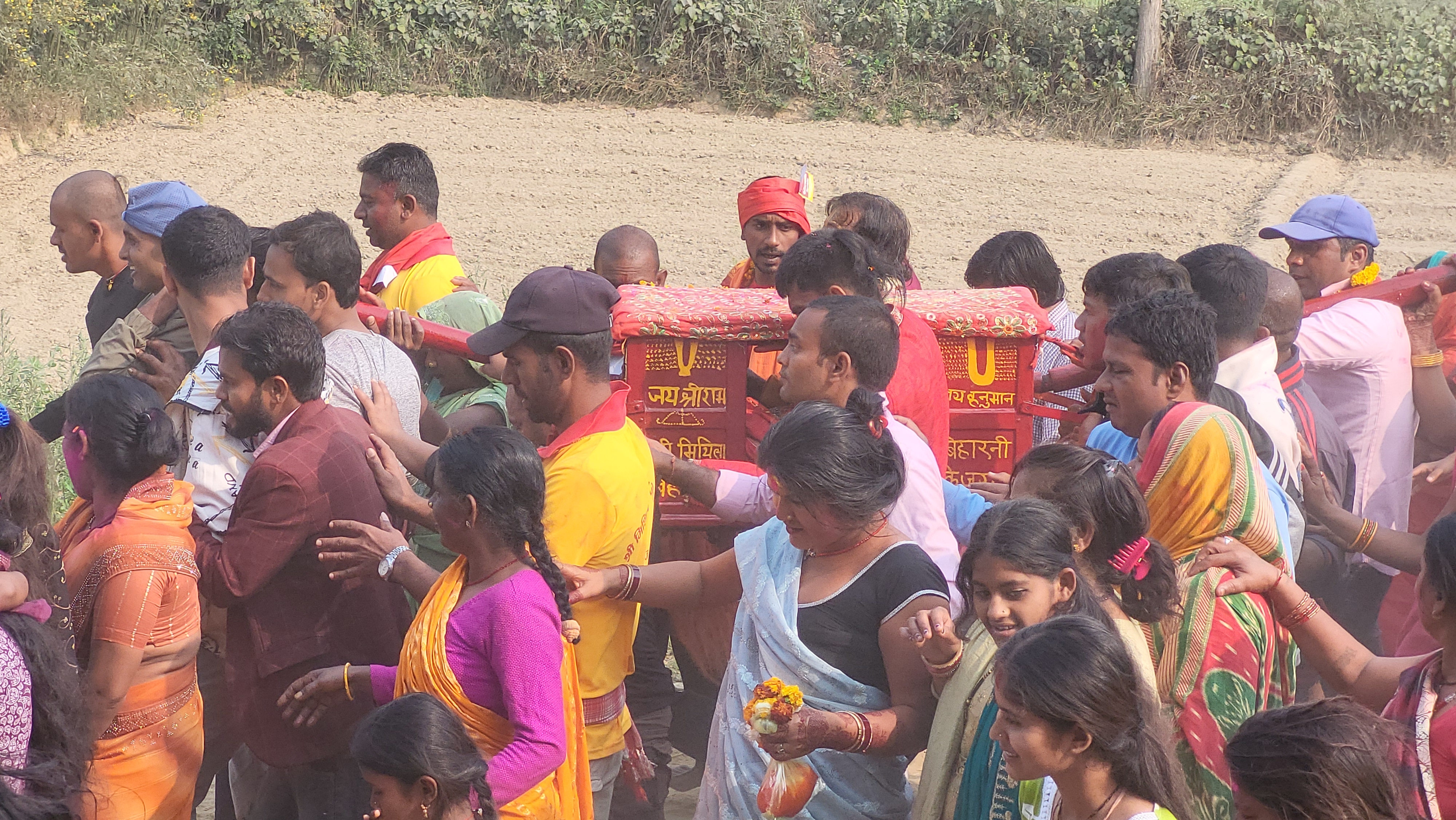 मिथिला माध्यमिकी पारिक्रमा आज भारतको गिरिजास्थान पुग्दै