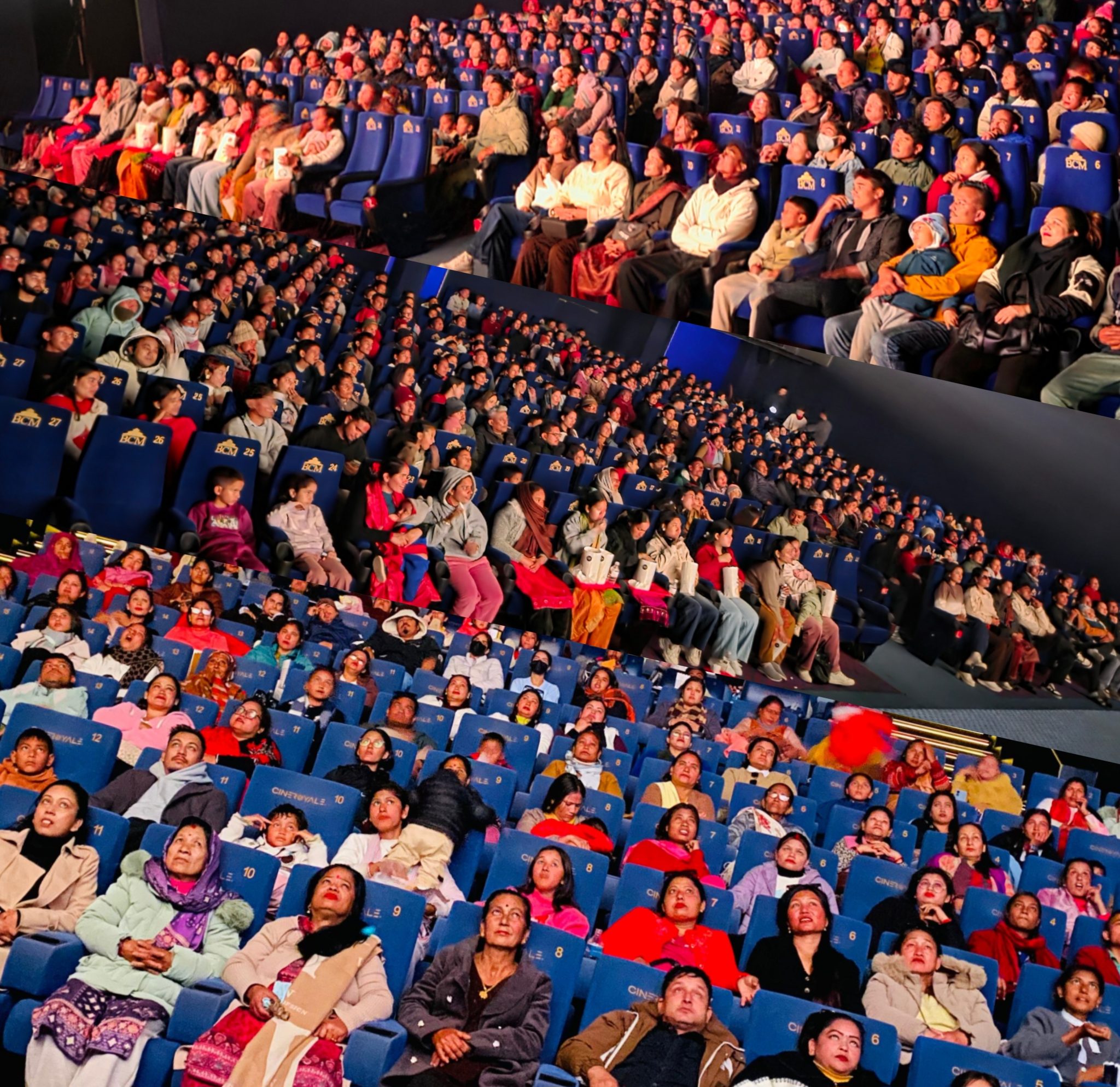 पर्दामा आमा, हलमा आँसु