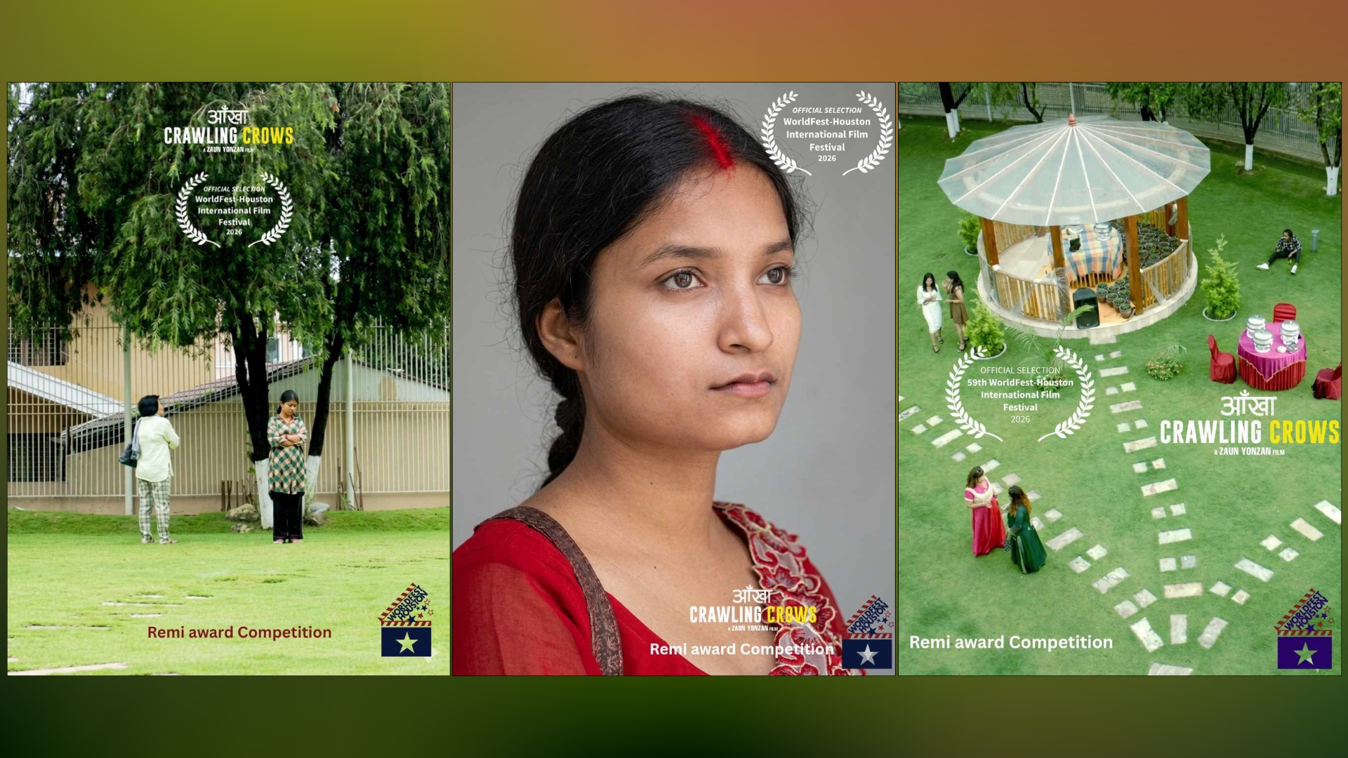 एसिया प्यासिफिकमा 'बेस्ट फिल्म' जितेको 'आँखा' ह्युस्टनको 'रेमी अवार्ड'का लागि मनोनित