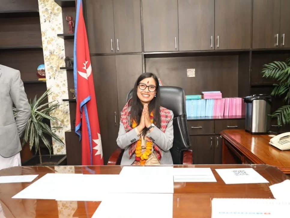 पदबहाली गर्दै सोविता गौतमले भनिन्ः सुधार गर्नुपर्ने कानुनहरु तीव्र गतिमा अगाडि बढाउछौं