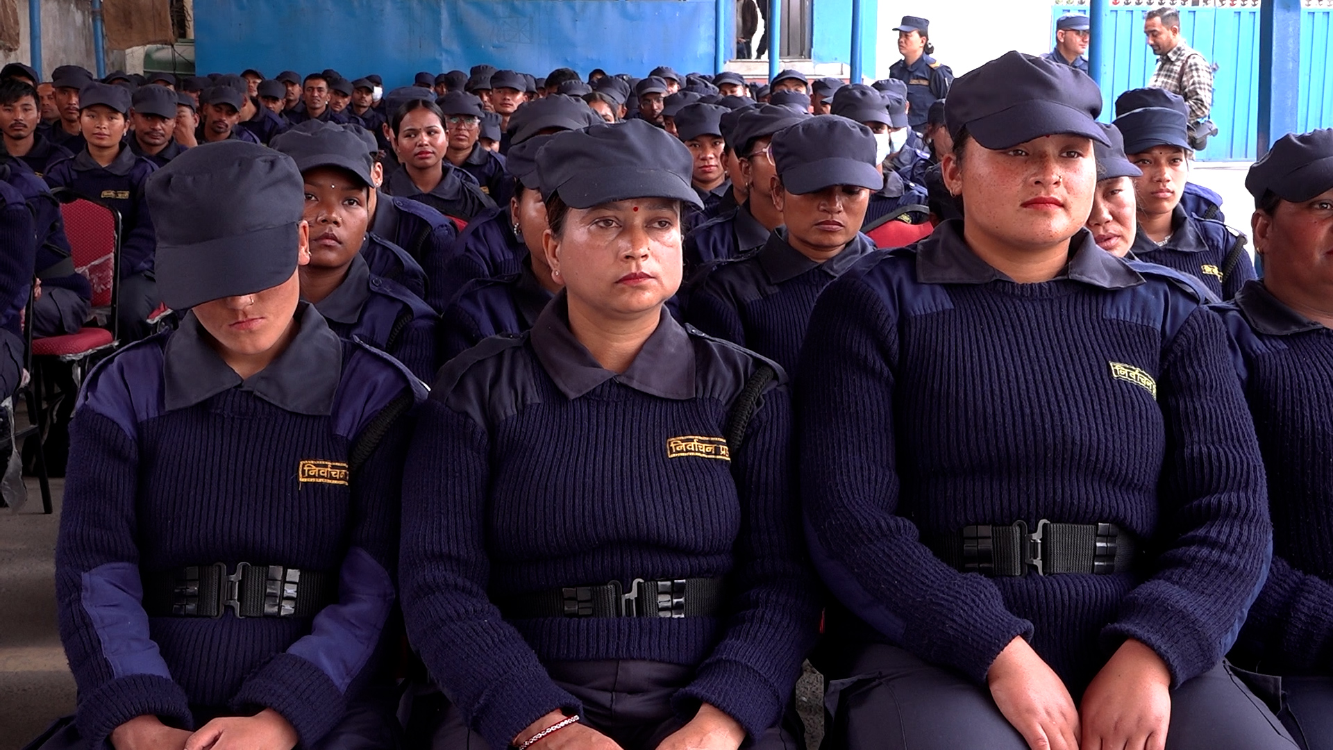 ललितपुरमा निर्वाचन प्रहरीको बिदाई, योगदानको प्रशंसा 