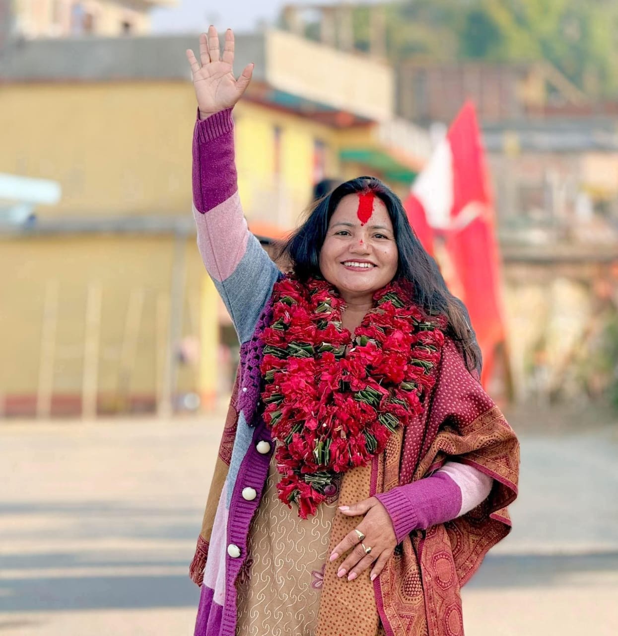 दैलेख-१ मा नेपाली कांग्रेसकी बासना थापा निर्वाचित