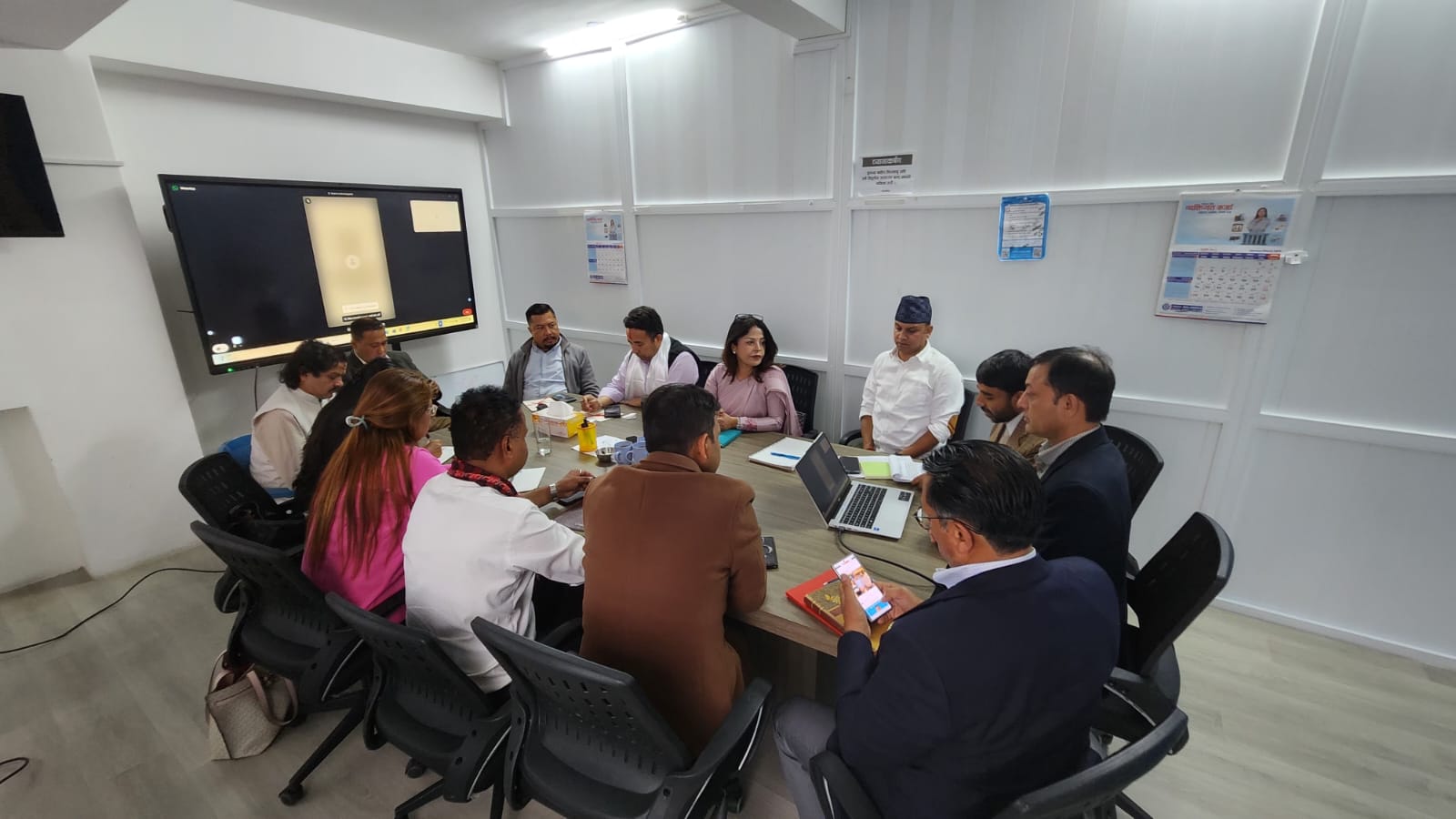 रास्वपाको बैठक सुरु रास्वपाको बैठक सुरु