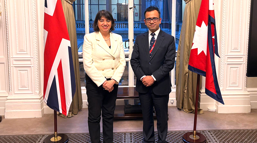 रास्वपा नेतृत्वको सरकारसँग काम गर्न बेलायत उत्सुक