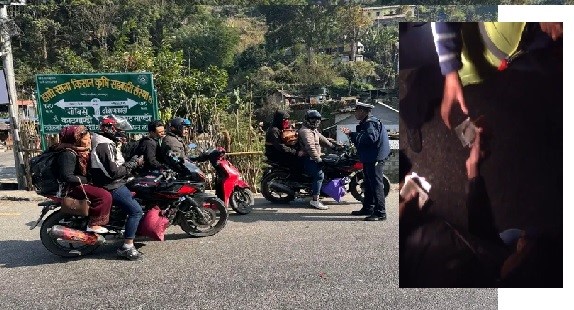 आरोपबारे स्पष्टिकरणः ‘ट्राफिक हवलदार रोशननाथबारे अपुष्ट तथा भ्रामक सूचना प्रसारण भयो’