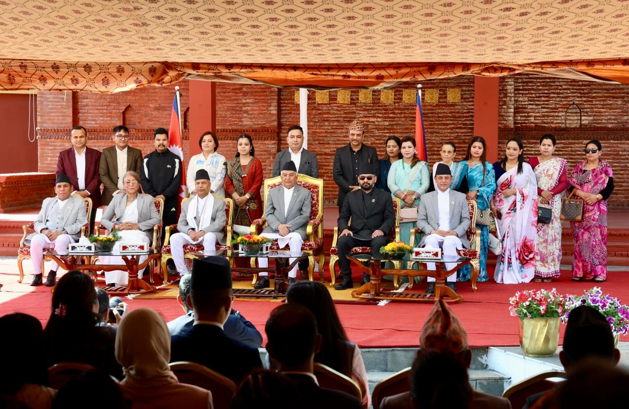 नवनियुक्त सभामुख डीपी अर्यालले लिए शपथ