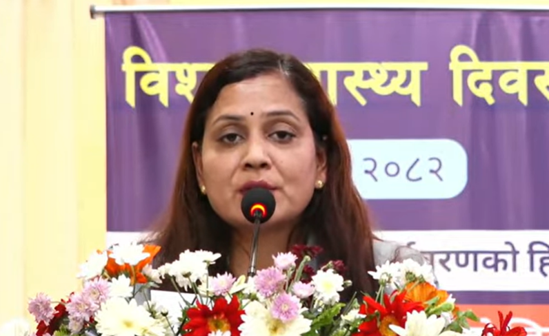 स्वस्थ नेपाल निर्माण गर्नु हाम्रो प्राथमिकता हो : स्वास्थ्यमन्त्री मेहता