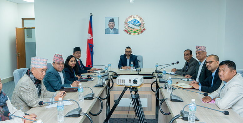 असिम शाहको संयोजकत्वमा ‘संविधान संशोधन बहस पत्र तयार गर्ने कार्यदल’ बैठक बस्दै