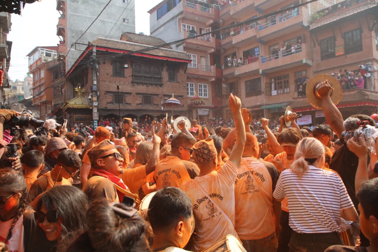 मध्यपुर थिमिमा सिन्दूर जात्रा मनाइँदै 