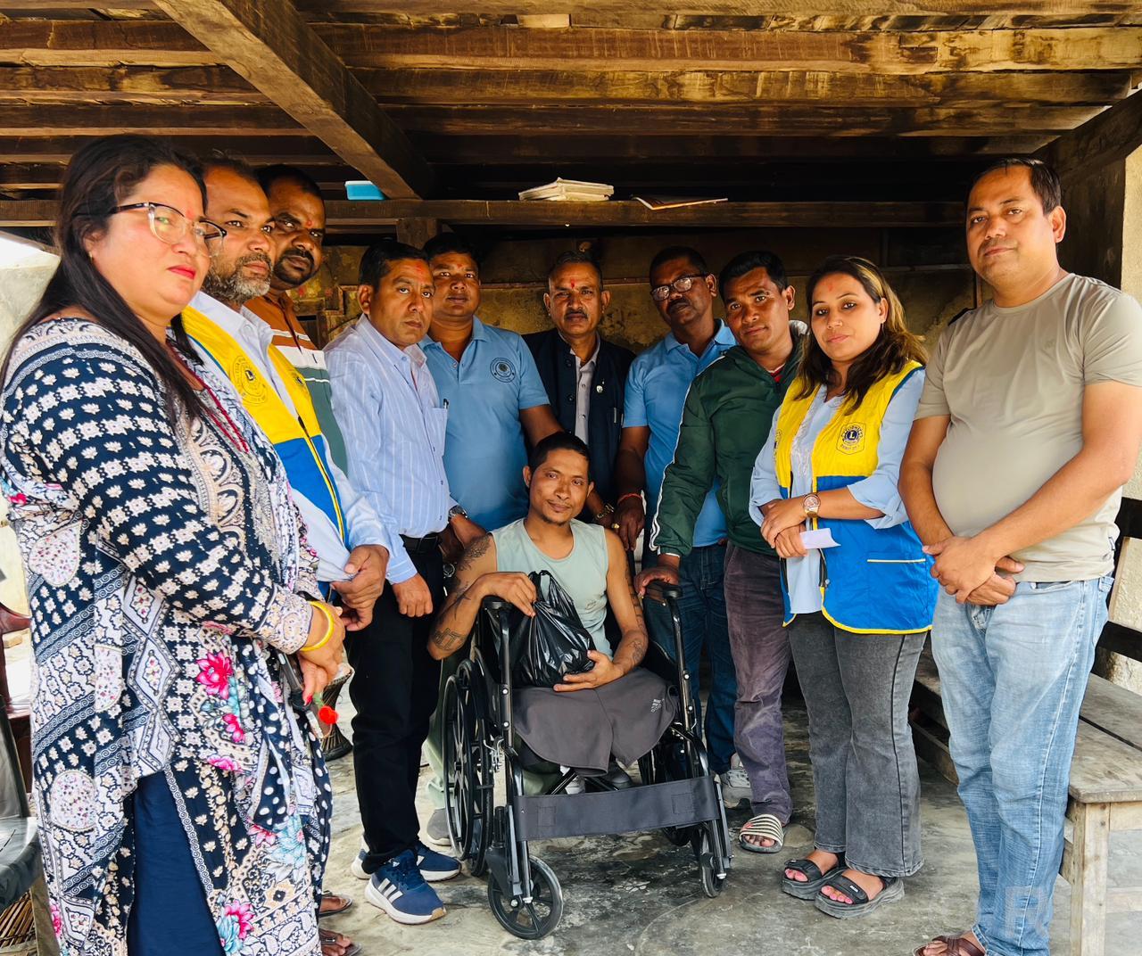 ‘ह्विलचेयरले दियो खुसी’