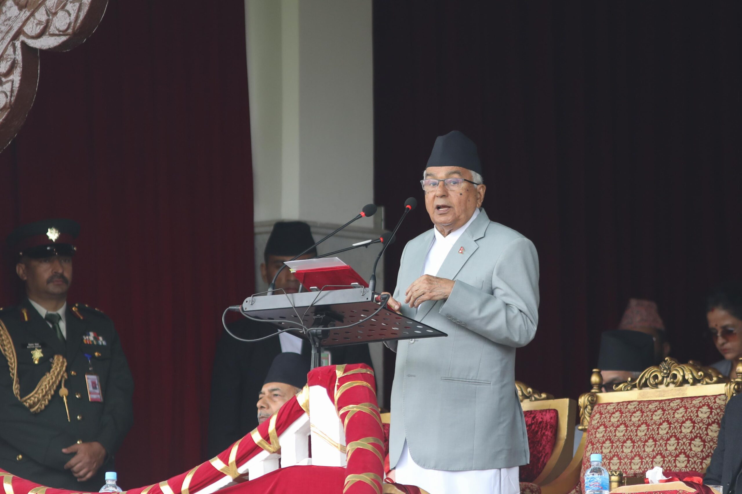 राष्ट्रपति पौडेलबाट गणतन्त्र दिवस विशेष समारोहलाई सम्बोधन राष्ट्रपति पौडेलबाट गणतन्त्र दिवस विशेष समारोहलाई सम्बोधन