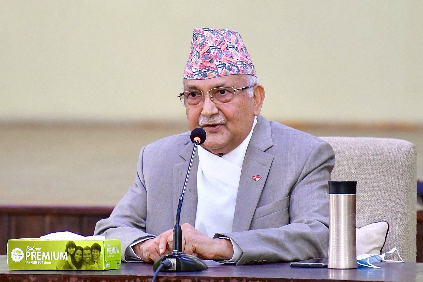 गणतन्त्रका उपलब्धिको संस्थागत संरक्षणमा अध्यक्ष ओलीको जोड गणतन्त्रका उपलब्धिको संस्थागत संरक्षणमा अध्यक्ष ओलीको जोड