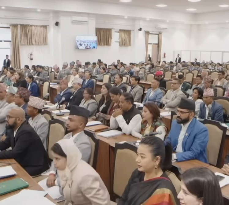 प्रतिपक्षीको बहिष्कार र विरोधबीच प्रतिनिधिसभाबाट सरकारको नीति तथा कार्यक्रम पारित