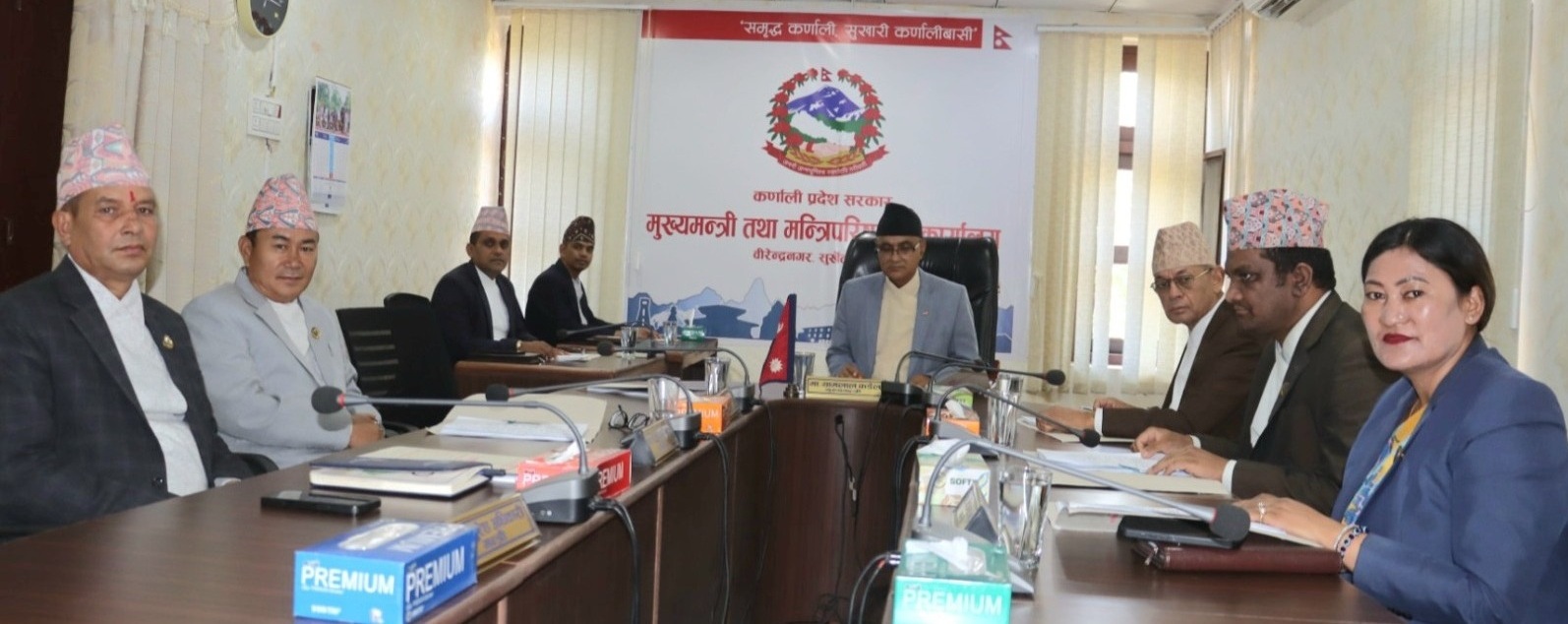 यी हुन कर्णाली प्रदेश मन्त्री परिषद् बैठकका निर्णय