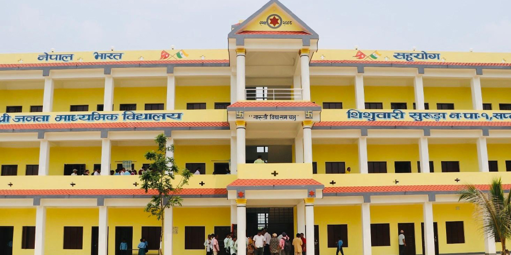जनता मावि शिशुवारीले पायो सुविधासम्पन्न भवन