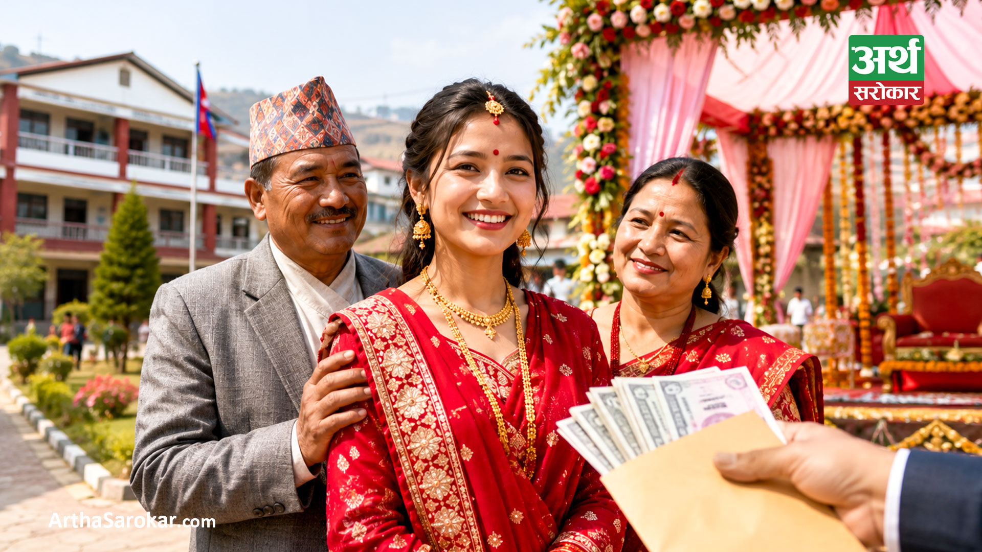 उमेर पुगेर बिहे गर्ने छोरीलाई ५१ हजार नगद