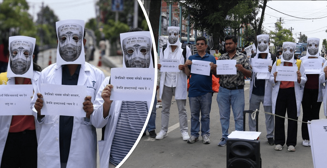 किन आन्दोलित छन् झण्डै १३ हजार चिकित्सक ?