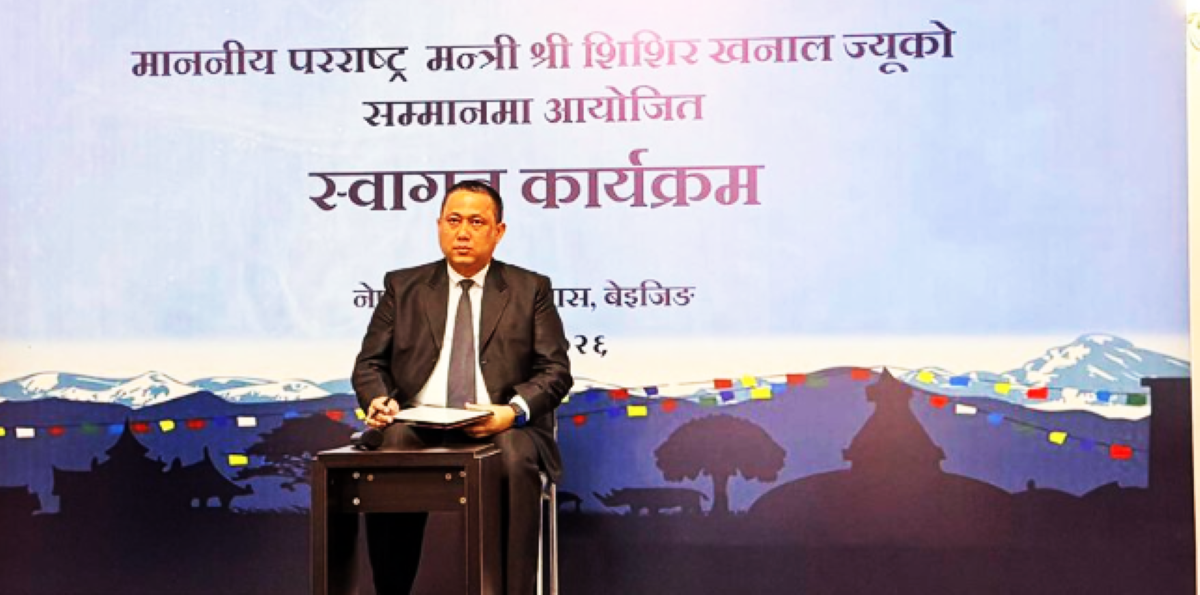 देश बनाउने अभियानमा जोडिन चीनमा रहेका नेपालीलाई खनालको आग्रह