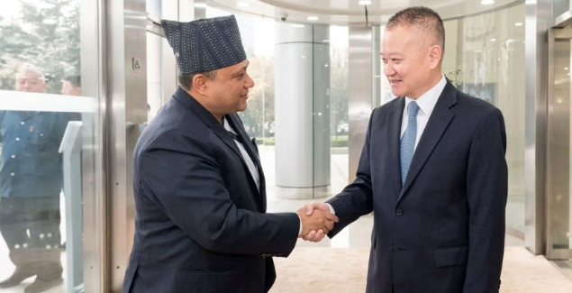 चीनसँग प्रत्यक्ष पार्टी सम्बन्ध बनाउन रास्वपा इच्छुक छ : परराष्ट्रमन्त्री खनाल चीनसँग प्रत्यक्ष पार्टी सम्बन्ध बनाउन रास्वपा इच्छुक छ : परराष्ट्रमन्त्री खनाल
