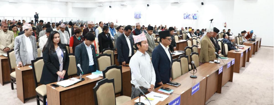 संसदमा विपक्षीको नयाँ शैलीको विरोध, शहीदको नाममा ५ मिनेट मौनधारण