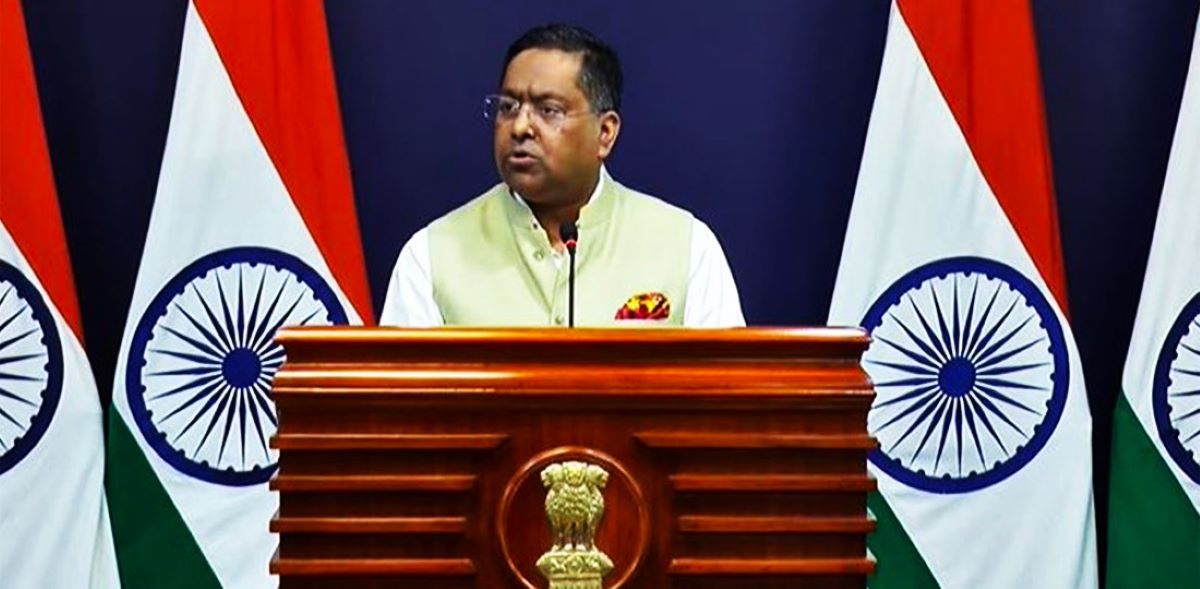 सीमा सम्बन्धी विवाद आपसी संवादबाट टुंगो लगाउने हो तेस्रो पक्षको जरुरत छैन : भारत सीमा सम्बन्धी विवाद आपसी संवादबाट टुंगो लगाउने हो तेस्रो पक्षको जरुरत छैन : भारत