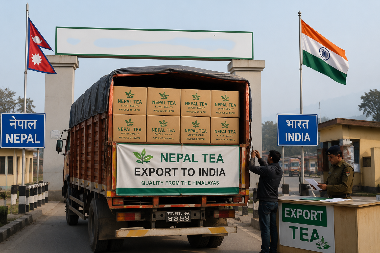भारतीय अवरोधपछि नेपाली चिया उद्योग संकटमा, असार १ गतेदेखि ८६ उद्योग बन्द हुने