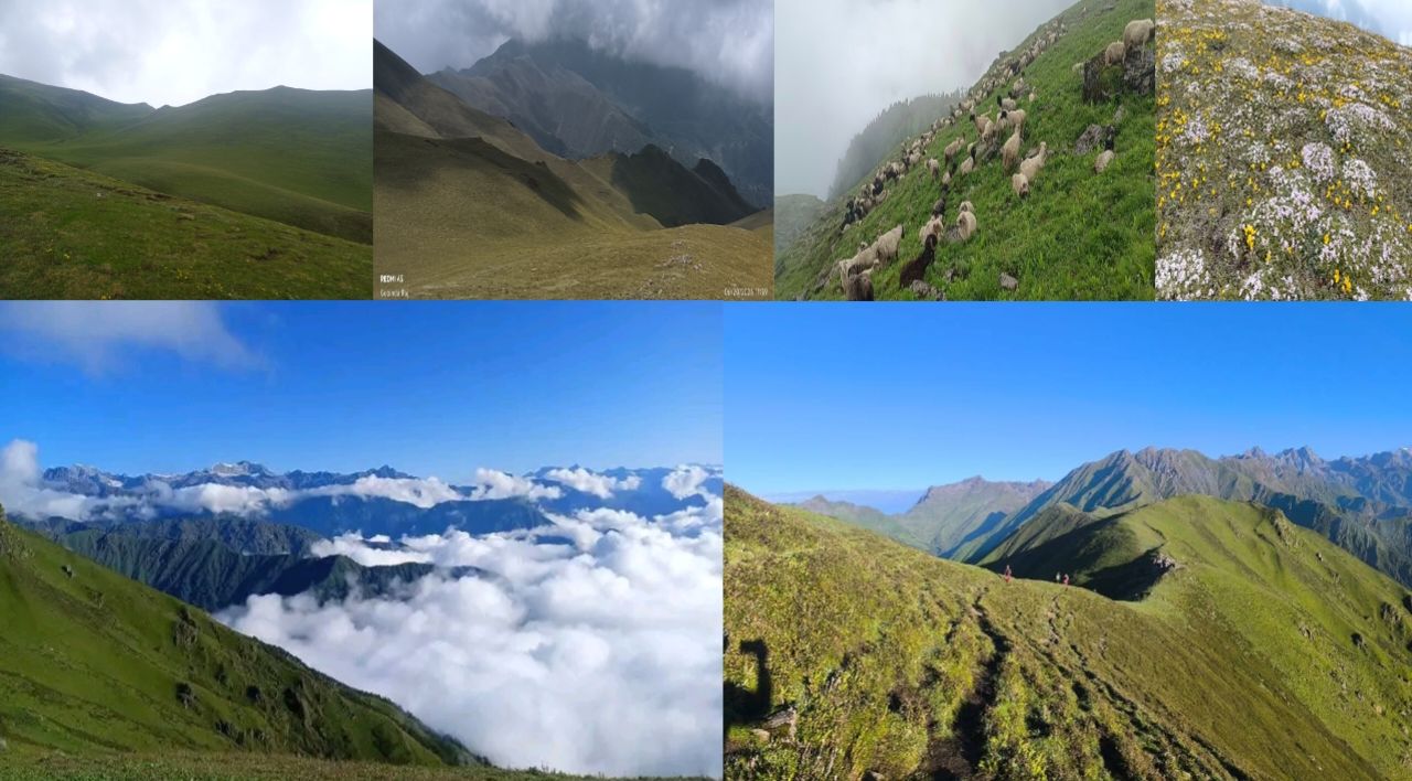 बाजुराको हिमाली सौन्दर्य: जहाँ बादलले चुम्छन् डाँडाकाँडा, हिमालले ओढ्छन् हरियालीको चोली