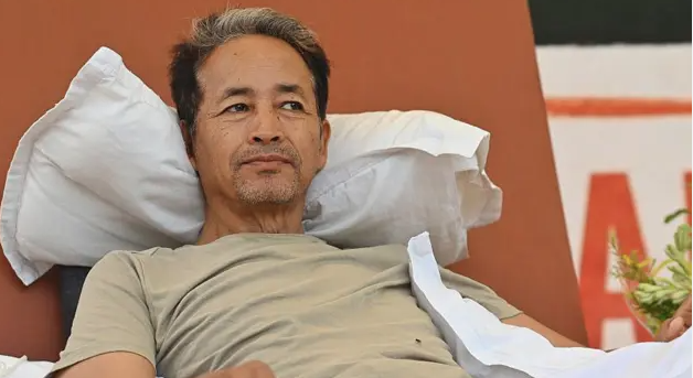 हिंसाको जोखिम देखेपछि सोनम वाङ्चुकले  गरे अनसन स्थगित