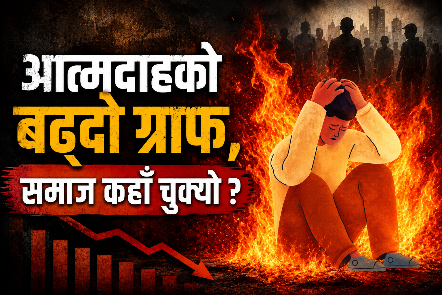 आत्मदाहको बढ्दो ग्राफ, समाज कहाँ चुक्यो ? आत्मदाहको बढ्दो ग्राफ, समाज कहाँ चुक्यो ?