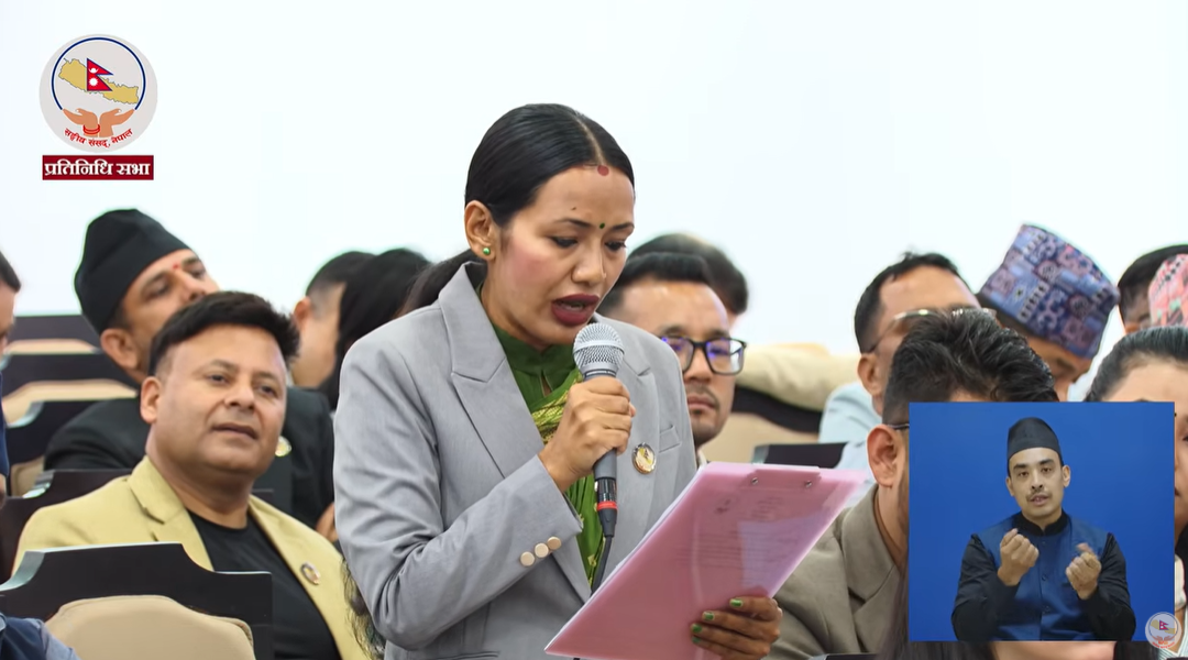 राइड सेयरिङ सवारीलाई छुट्टै पहिचान चिन्हको व्यवस्था गर्न आशिका तामाङको माग 