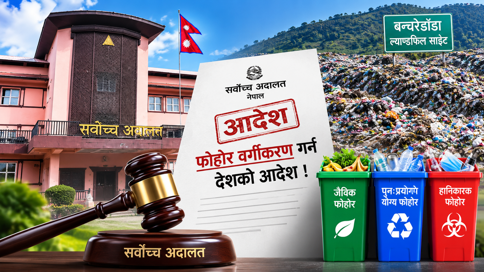 फोहोरमा सर्वोच्चको झाडु ! अब नछुट्याए कारबाही  