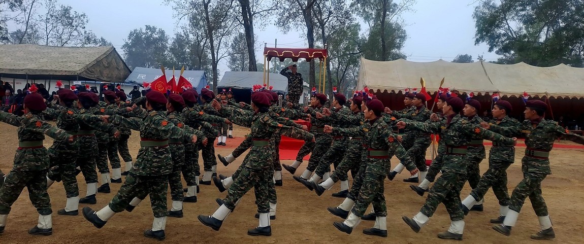 राष्ट्रिय सेवा दलसम्बन्धी नयाँ विधेयकः जुनसुकै नेपाली नागरिकलाई पनि सैन्य तालिम दिन सकिने प्रस्ताव राष्ट्रिय सेवा दलसम्बन्धी नयाँ विधेयकः जुनसुकै नेपाली नागरिकलाई पनि सैन्य तालिम दिन सकिने प्रस्ताव