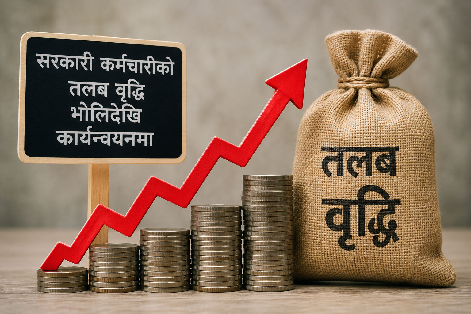 भोलिदेखि सरकारी कर्मचारीको तलब बढ्दै भोलिदेखि सरकारी कर्मचारीको तलब बढ्दै
