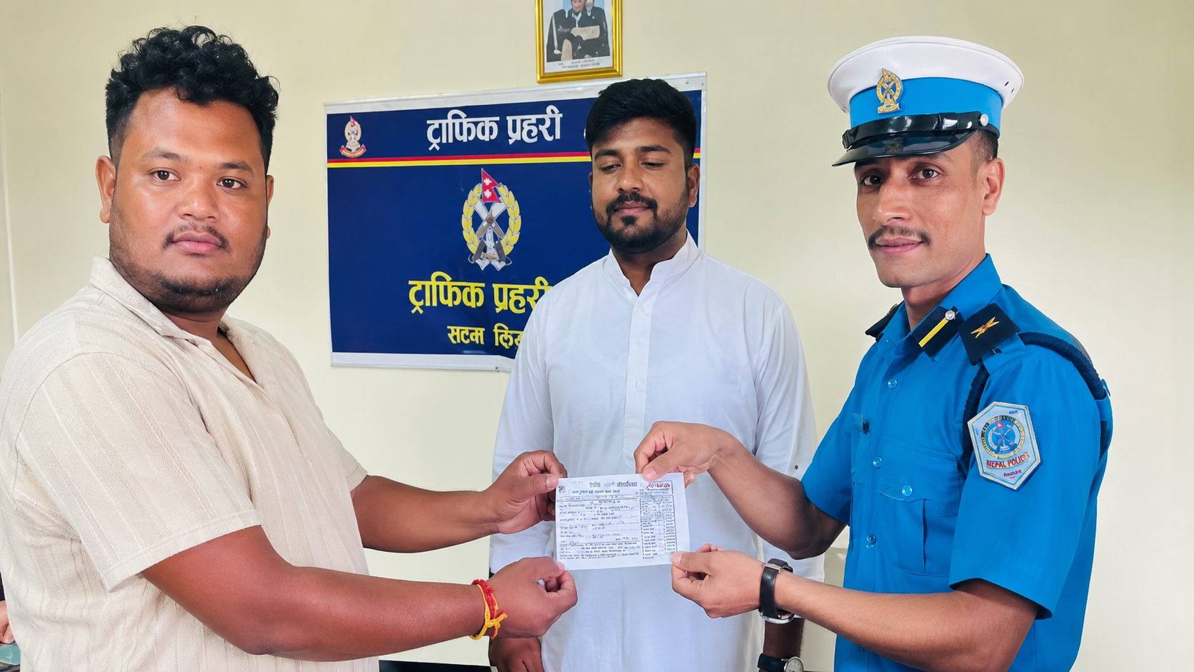 मोटरसाइकलमा स्टन्ट गर्ने सांसदलाई उन्मुक्ति, चालकमाथि मात्रै कारबाही 