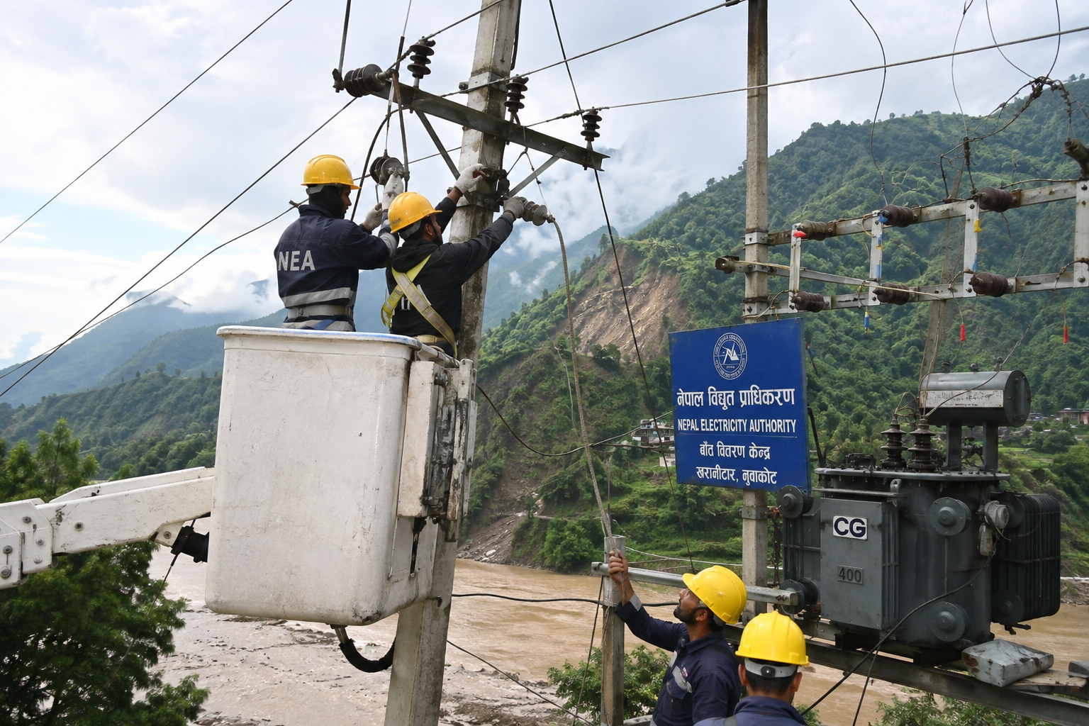 वैकल्पिक लाइनबाट नुवाकोटमा विद्युत् आपूर्ति सुचारु वैकल्पिक लाइनबाट नुवाकोटमा विद्युत् आपूर्ति सुचारु