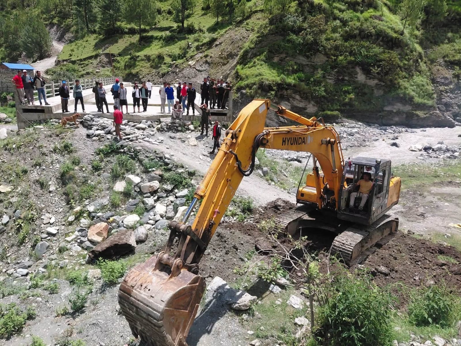 १८ महिनादेखि अवरुद्ध गमगढी–नाक्च्या सडक सञ्चालनमा