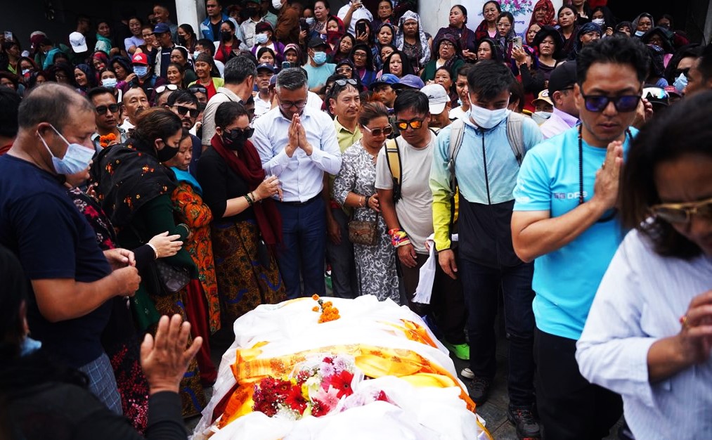 हिमालका वीर पुरबहादुरलाई अन्तिम बिदाइ