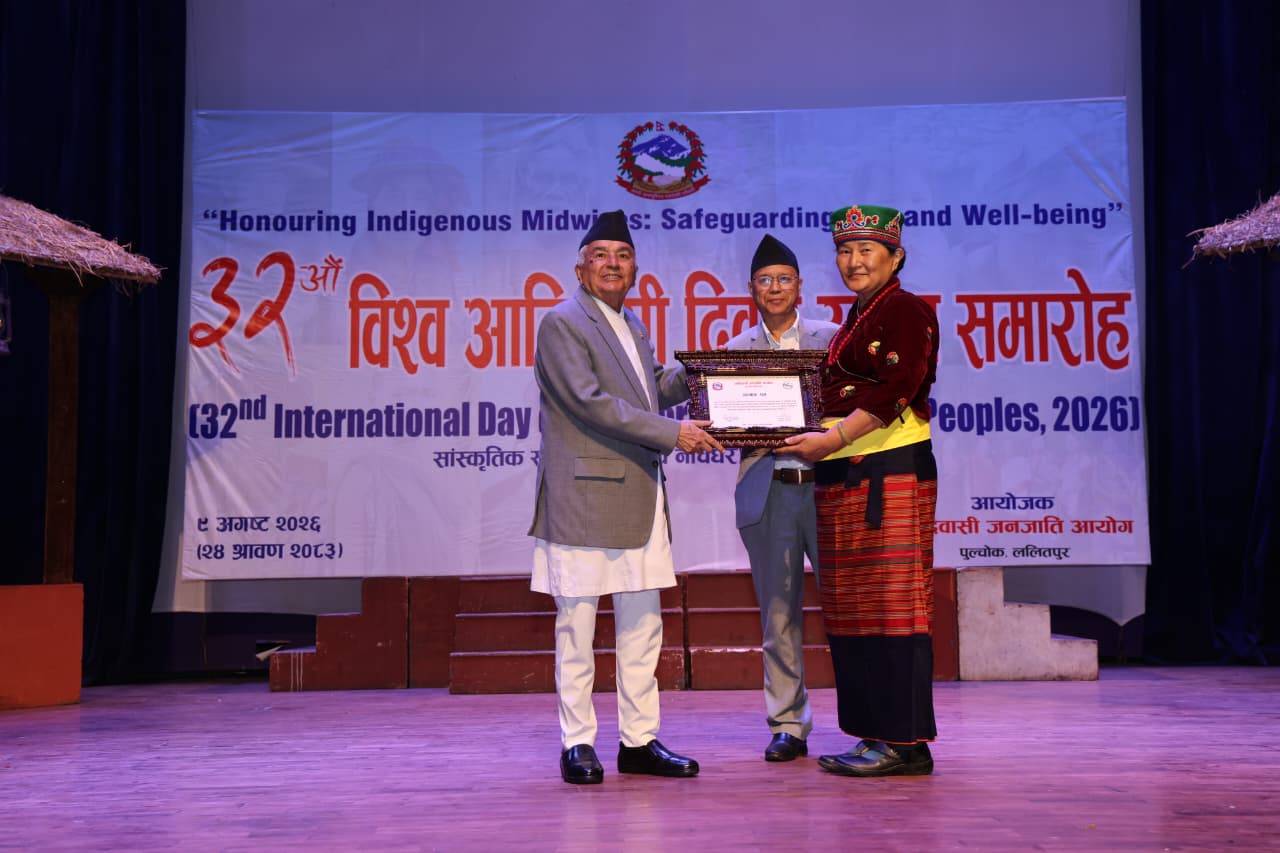 आदिवासी समुदायको सशक्तीकरण र सहभागितामा राष्ट्रपति पौडेलको जोड
