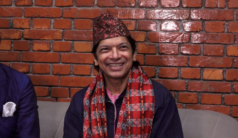 ‘मुसुमुसु हाँसिदेऊ’का गायक शान काठमाडौंमा ‘मुसुमुसु हाँसिदेऊ’का गायक शान काठमाडौंमा